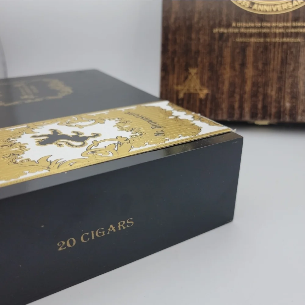 Lot Of 2 Wood Cigar Boxes Empty Organize Decor Mr Brownstone Montecristo DIY